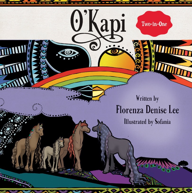 O'Kapi. Illustrated Children's Book and separate Coloring Book. Two Books In One.